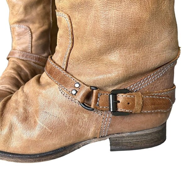 Steve Madden Roady red zipper boot - Picture 6 of 11